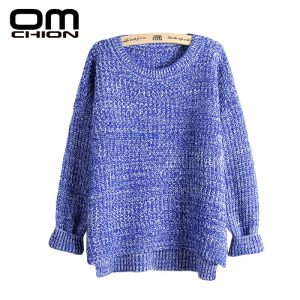 Female Round Neck Loose Sweaters