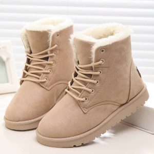 Classic Women Winter Fur Boots